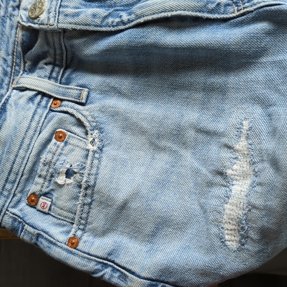 AG Tomas High Waisted Baggy Straight Leg Jean - Picture 5 of 10